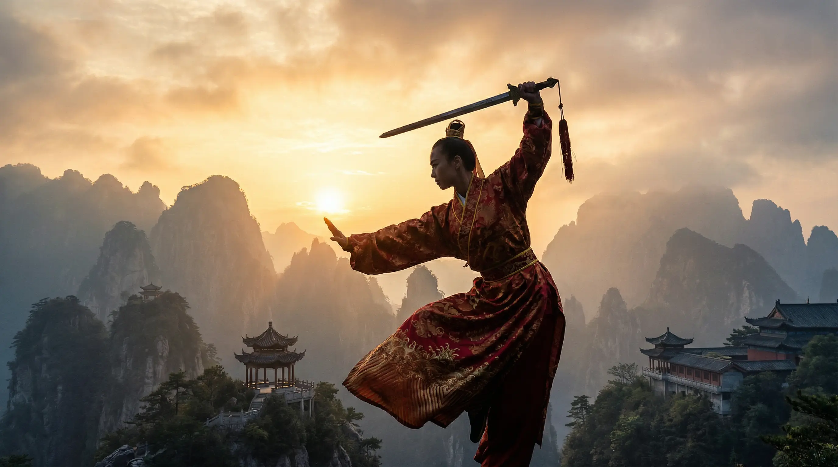 thsq 武术表演视频封面